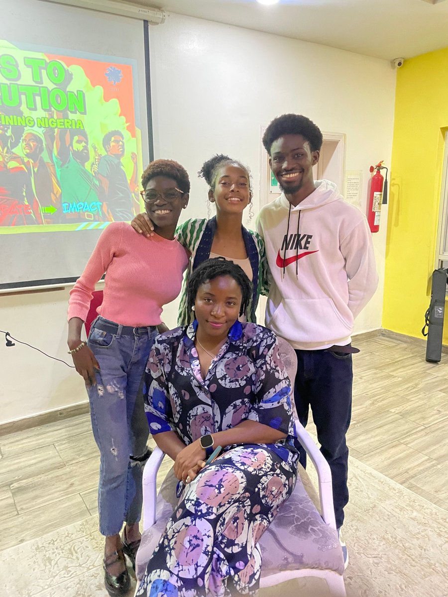 AshokaAfrica's tweet photo. It was an inspiring day at the Roots to Revolution: Teens Redefining Nigeria workshop, hosted by Ashoka Young Changemaker Amara Nwuneli! Joined by Saviour Iwezue and Magnus Imam, they shared powerful stories of resilience.  #RootsToRevolution #AshokaYoungChangemakers https://t.co/yYRZ3YgUH0