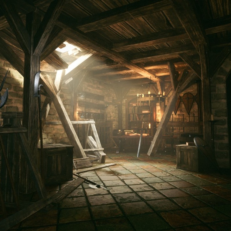 Dilapidated Armory by Marc Chartier from Champlain College - therookies.co/projects/72338

#ZBrush #Maya #3dSubstanceDesigner #cgi #3drendering #3dartist #digitalart