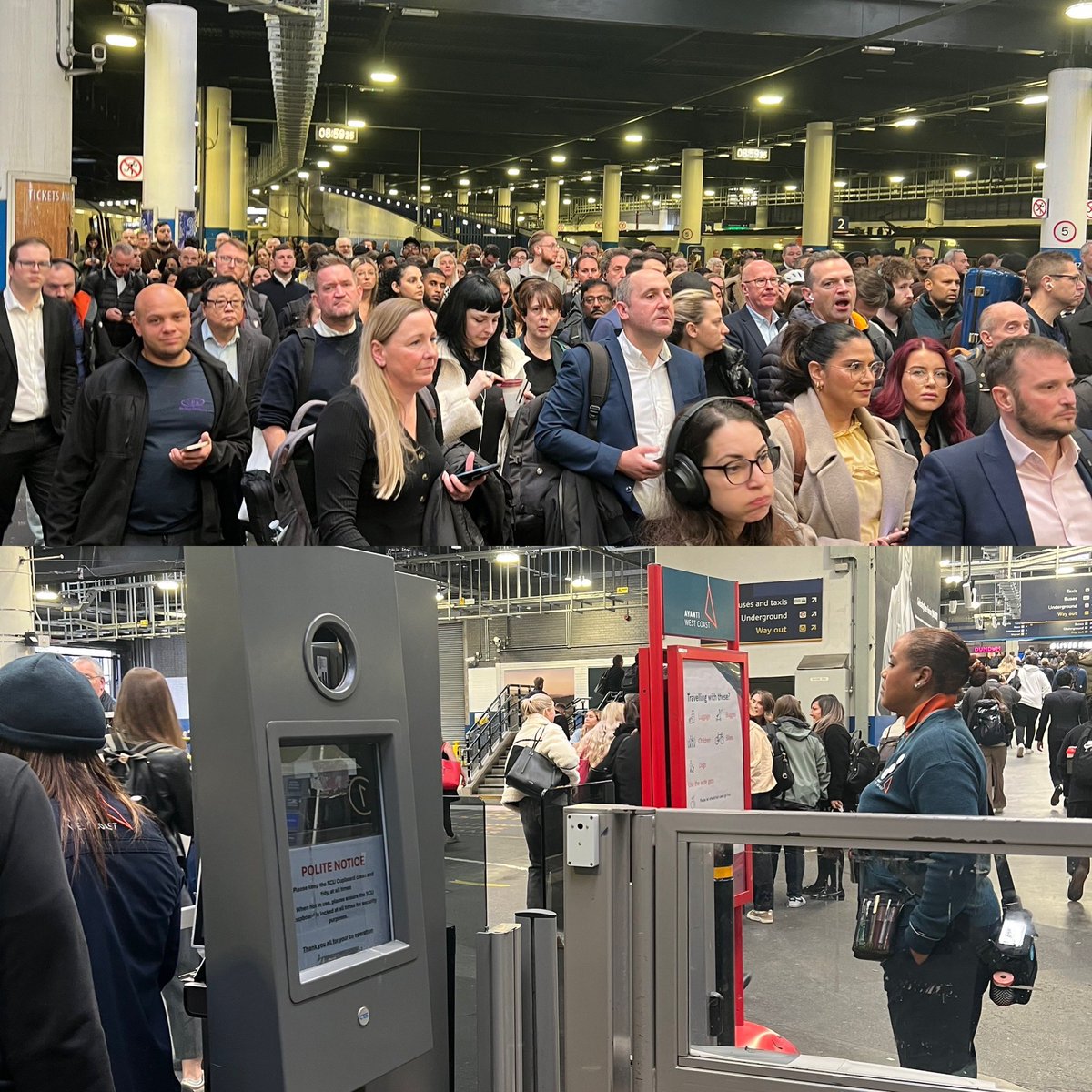 I’m calculating the ROI of wasted time in industry this morning <a href="/NetworkRailEUS/">London Euston</a> v the need for <a href="/AvantiWestCoast/">Avanti West Coast</a> to check my ticket 3 times