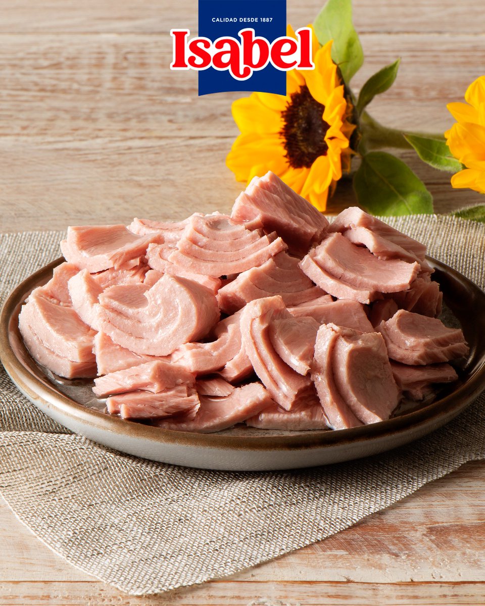 Ya no es solamente la pinta que tiene el atún de Isabel…

Ahora que empieza a refrescar, el atún es un buen aliado para el correcto funcionamiento de nuestras defensas gracias a su contenido de vitaminas A y D

#AtunIsabel #ConservasIsabel #HoyComemosConIsabel #recetas