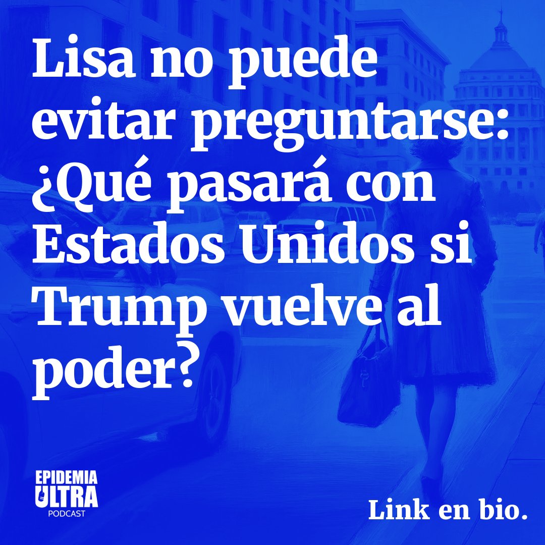 Lisa es una exfuncionaria que vivió en primera persona la tensión y la incertidumbre durante la presidencia de Trump. ¿Qué opina ahora que su regreso es una posiblidad cierta? #Trump #EnLaMentede🧠 open.spotify.com/episode/61rqCA…