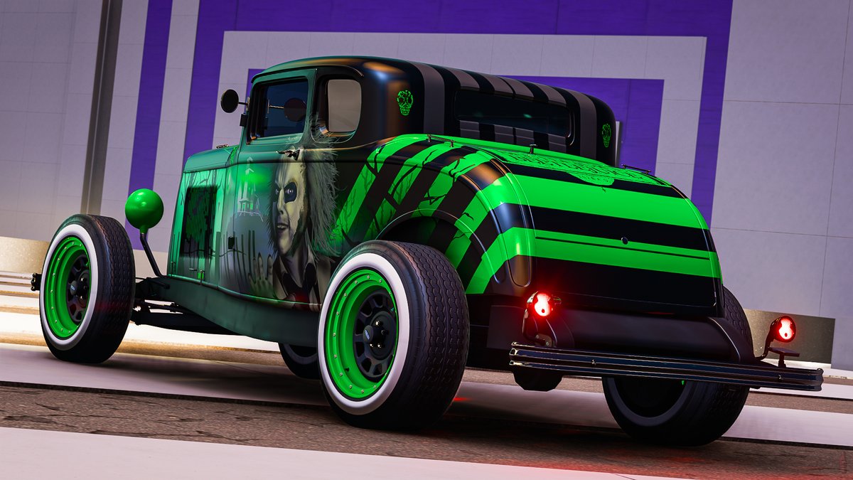 Drcolabottle's tweet photo. Ford De Luxe Five-Window Coupe
Beetlejuice livery by @stuzib85
SC: 111 869 536
@ForzaHorizon #ForzaScare #ForzaHorizon5 #VirtualPhotography #VGPunite #FH5 #Gamephoto #TheCapturedCollective #GhostArts #ForzaShare https://t.co/jUIVMALFeQ
