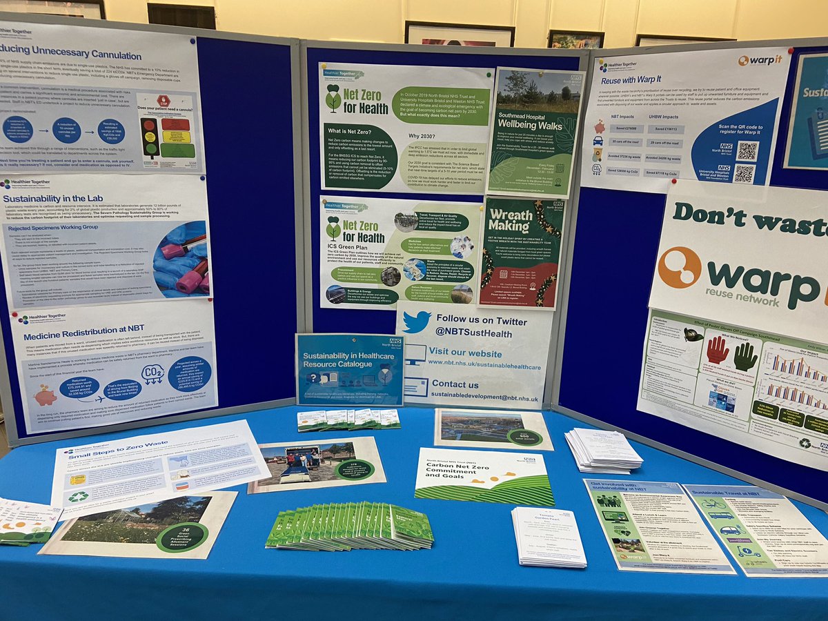 NBT Sustainable Development Unit (@nbtsusthealth) on Twitter photo We’re all set up in the Brunel atrium next to the piano, come and learn about sustainable healthcare at
<a href="/NorthBristolNHS/">North Bristol NHS Trust</a> 💚 We’re all set up in the Brunel atrium next to the piano, come and learn about sustainable healthcare at
<a href="/NorthBristolNHS/">North Bristol NHS Trust</a> 💚