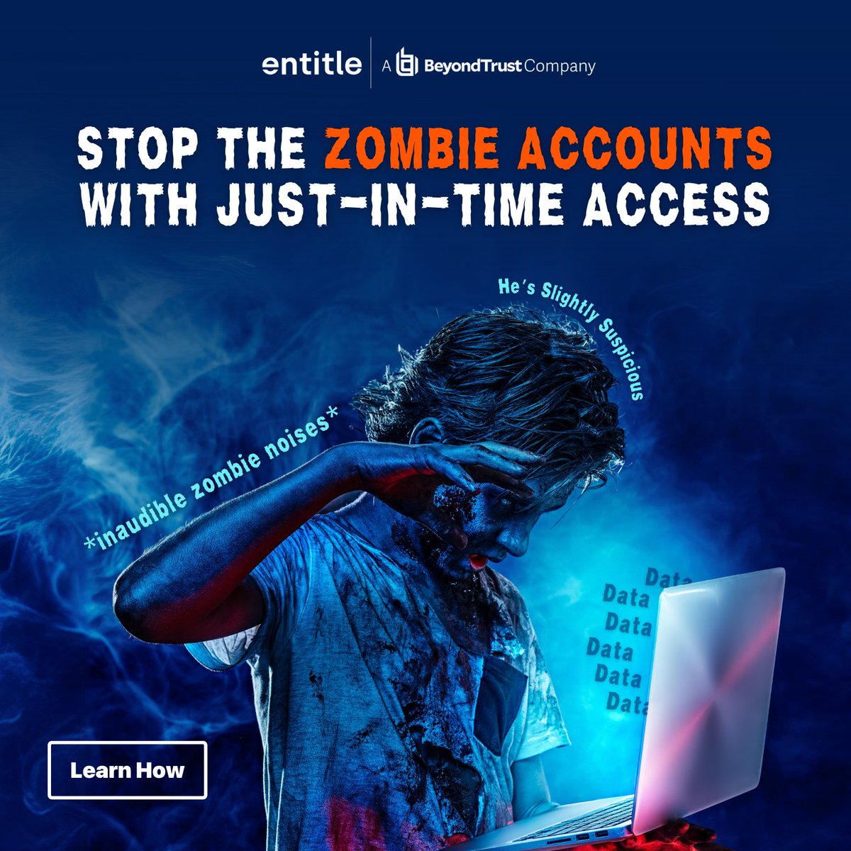 BeyondTrust's tweet image. Keep paranormal privileged access out of your organization with Just-in-Time access from Entitle. 

Data and employees secure. Horrors left at the door.

lnkd.in/eq2qeVTS

#JustinTime #privilegedaccess #IdentitySecurity #PAM #BeyondTrust