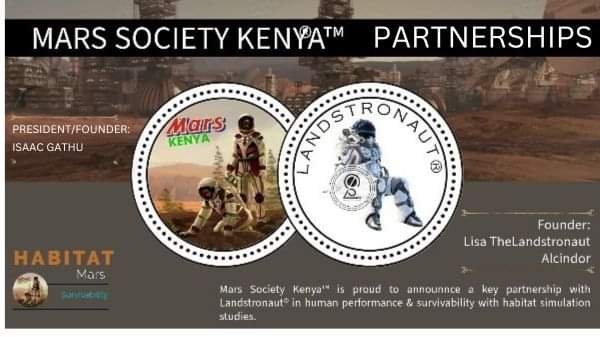 <a href="/marssocietyke/">Mars Kenya</a> is thrilled to announce a groundbreaking partnership with <a href="/landstronaut/">Landstronaut®</a> Inc.®, uniting our shared vision and passion for the advancement of HUMAN PERFORMANCE &amp; SURVIVABILITY on #Mars

Read more👇
land2spacemedia.medium.com/landstronaut-g…
