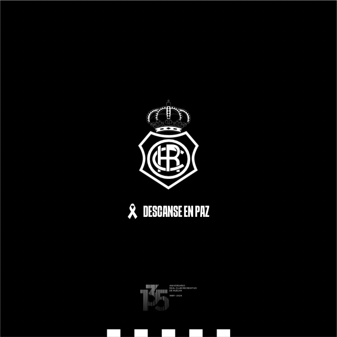 recreoficial's tweet photo. Desde el Real Club Recreativo de Huelva queremos mandar mucha fuerza a todos los afectados por la DANA y nuestras condolencias a los familiares y allegados de los fallecidos. https://t.co/qRxUbIujPc