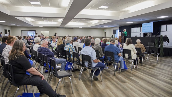 Nuclear_endo's tweet photo. South Bruce votes 51% in favor of hosting Canada's Deep Geological Repository for nuclear waste, becoming the second community to declare willingness. The decision marks a key step in Canada's long-term waste management plan.#NuclearWaste #SouthBruce #NWMO
https://t.co/Xeif9LrdzF https://t.co/OawZNuUDa9