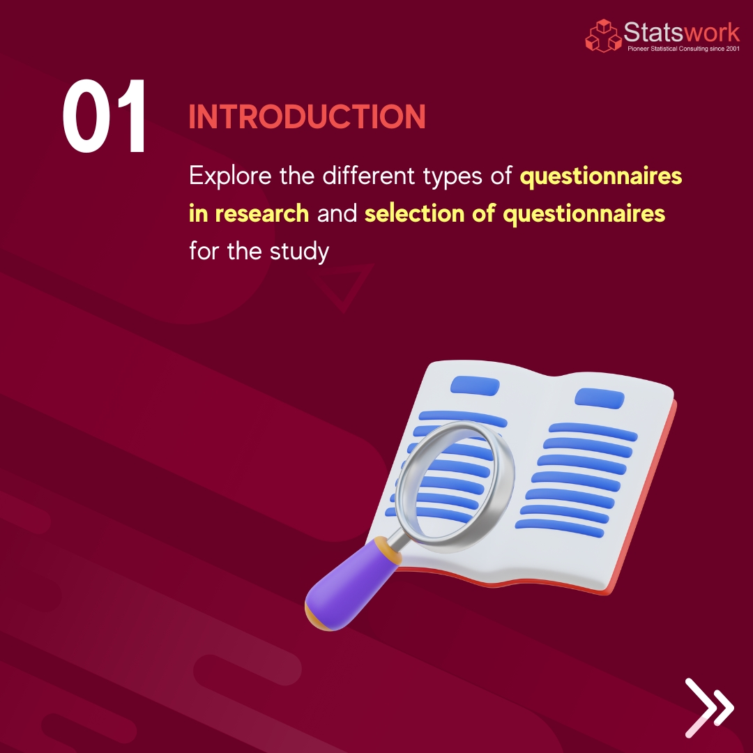 Statswork's tweet image. Questionnaire is an effective data collection tool that can elevate your research through precise data collection.   

Read More: tinyurl.com/yyyvwvyy 

#Statswork #QuestionnaireDesign #ResearchMethods #OpenEndedQuestions #CloseEndedQuestions