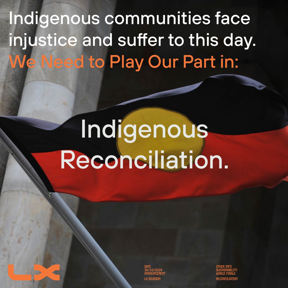 teamlxaus's tweet photo. We need to play our part in Indigenous Reconciliation https://t.co/Hmo3M4rYLD