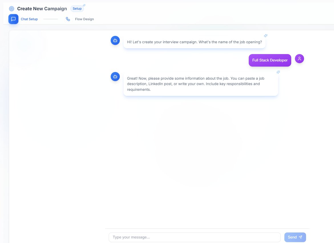 hivly_org's tweet photo. Our Interview Generator is almost here! 🎉 With it, recruiters can create interviews that Aria, our AI recruiter, conducts directly with candidates. Smart hiring is just a few clicks away! #Hiring #AIAssistance https://t.co/snQrC9T3rM