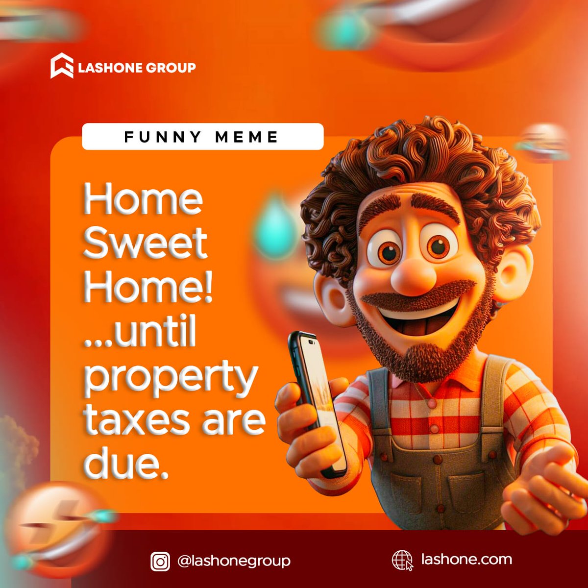 Lashonegroup's tweet photo. It is true that owning a real estate property has its "not-so-pleasant" parts 🥹, and one of them is property tax.

Property tax is an annual or semiannual tax imposed on property owners by the government. 

Here are some facts about property tax 👇: https://t.co/DweDfa6FT0