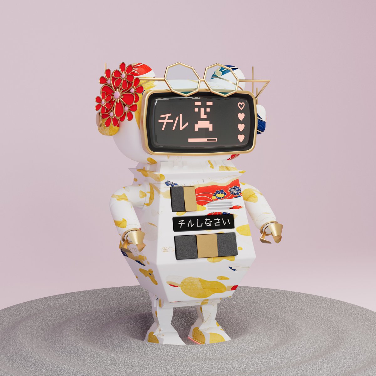 GoroBots2056's tweet image. Nコレ京都参加記念GoroBots
"Zen Garden Chill"をリリース🚀
0.00156eth（Polygon）
👇
gorobots.miem.work/kyoto/

ミントした方は抽選で運営保有分の各種GoroBotsや謎のオレンジTicket等が当たるチャンス🎁

会場限定くじでは @Futureman_3 さん制作の Baby GoroBotsフィギュアが当たるチャンスも🔥🔥