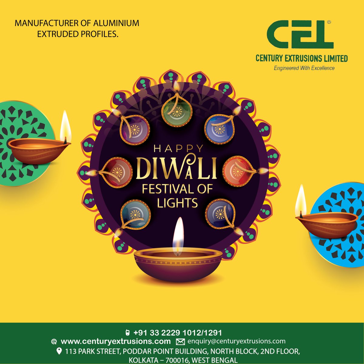 As we celebrate the festival of lights, let us hope that it brings along new opportunities for us to work together and reach new heights of success and glory. Let's write a new story of success, together. Warm wishes to you and your loved ones on Diwali. Shubh Deepavali.