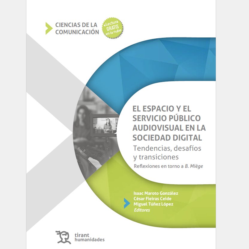 ruthdefrutos's tweet photo. 📕¡Feliz de participar en este libro coordinado por #IsaacMaroto @Cesarfieiras21 y #MiguelTúñez sobre el servicio audiovisual público! 
🔎@martarodcastro y yo hablamos de la importancia del enfoque de género en @rtve @bbc y @AgenciaTelam 
@lab_rtvees #5050Project #TelamSeDefiende https://t.co/jU7PzyGOsl