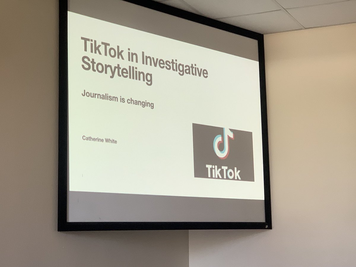 #AIJC2024: TikTok in investigative storytelling- “It’s the story first that matters..” Award winning journalist <a href="/cat_reporting/">Catherine White</a>  emphasizes that a good story based on facts has more effect without focusing a lot on the technicalities. 

<a href="/AIJC_Conference/">African Investigative Journalism Conference</a>