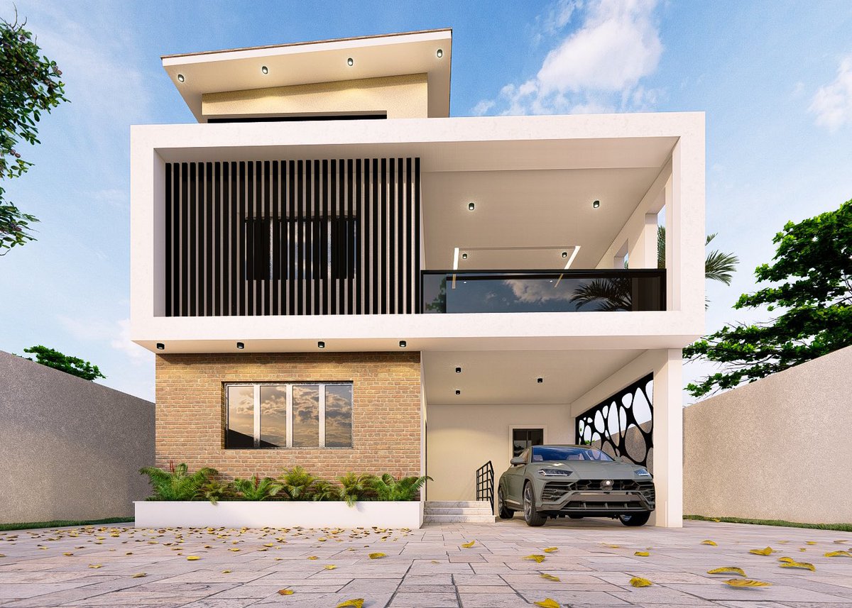 sarkinfadaa's tweet photo. Proposed Five bedroom duplex with a penthouse✍🏼

SketchUp+Lumion 
#architecture #3d #render https://t.co/Dzo5AfSJlB