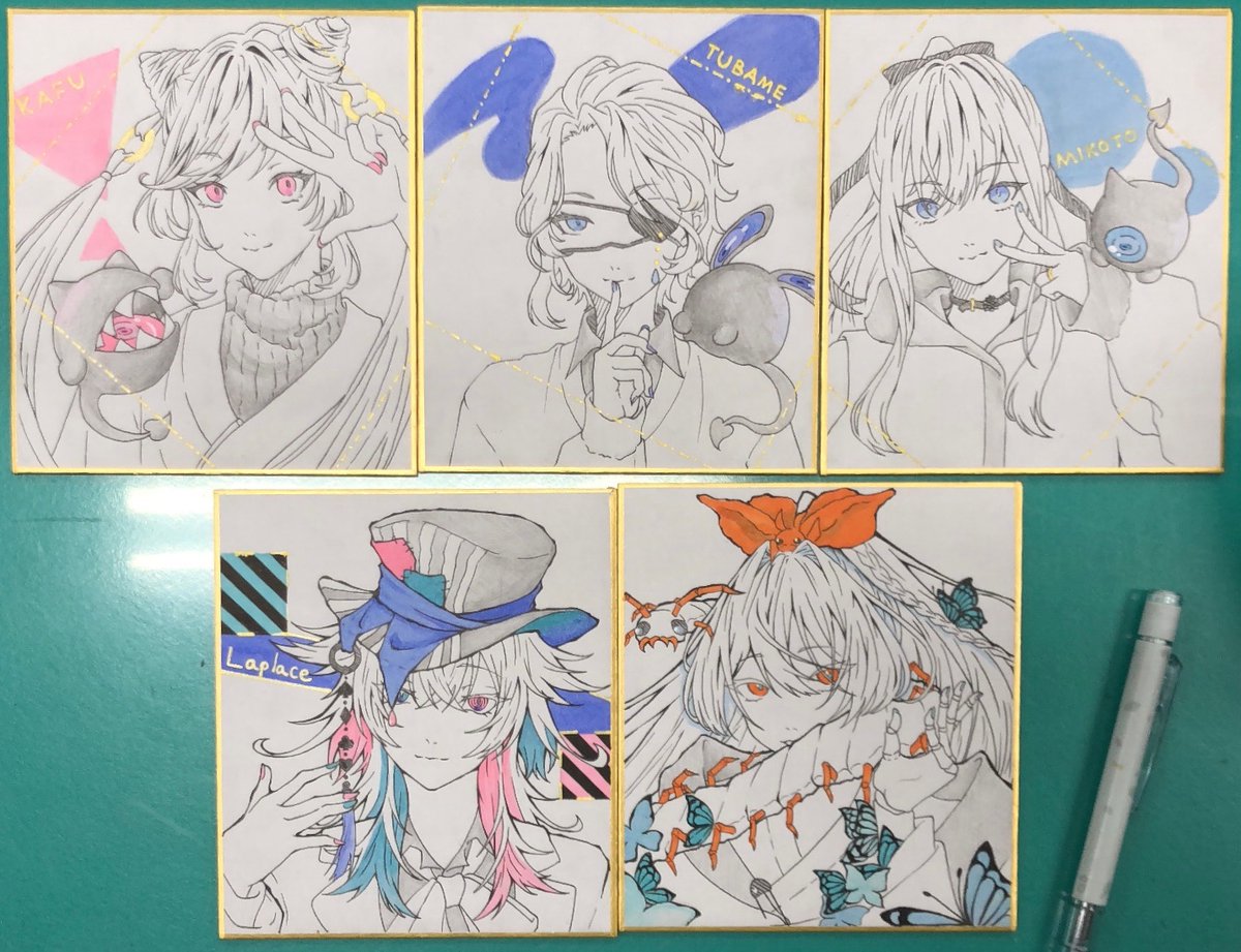 フォロワー100まであとちょっとなので、過去作アナログつめつめ

全反応巡回します‼︎

#秋の創作クラスタフォロー祭 
#自創作に狂っている人間と繋がりたい 
#絵描きさんと繋がたい