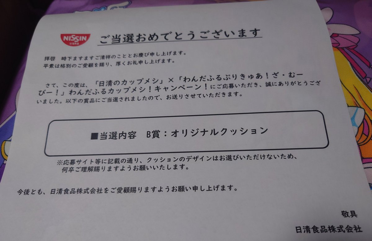 わんだふるカップメシ！キャンペーン！ 届きましたオリジナル 