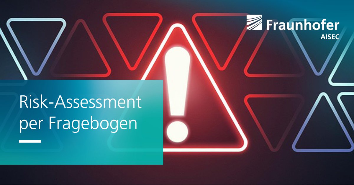 FraunhoferAISEC's tweet image. Mit dem #CyberResilienceAct werden Risikobewertungen zum A&O. Unsere fragebogenbasierte Analyse »QuBA« hilft, den #Risikostatus von Produkten schnell zu ermitteln & Sicherheitskonzepte im Design zu verankern.
Mehr zur Analysemethode von @SICK_de & uns: s.fhg.de/QuBA