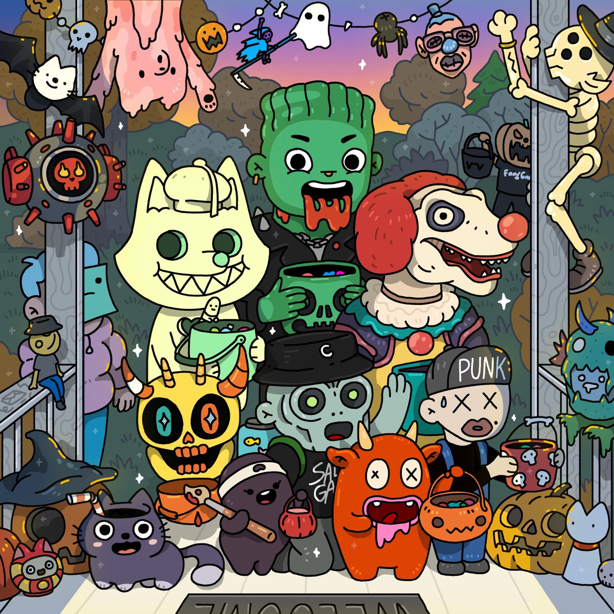 GM, Trick or Treat Gang! 🎃💀🦇