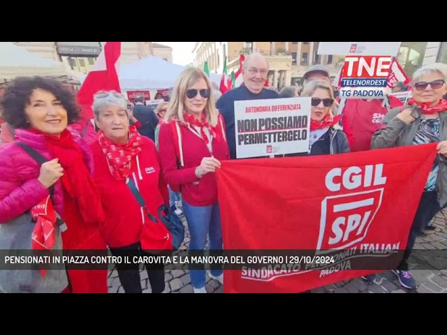 telenordest's tweet photo. PADOVA | PENSIONATI IN PIAZZA CONTRO IL CAROVITA E LA MANOVRA DEL GOVERNO
https://t.co/1QmucR1rNt https://t.co/z53wHYP3bP