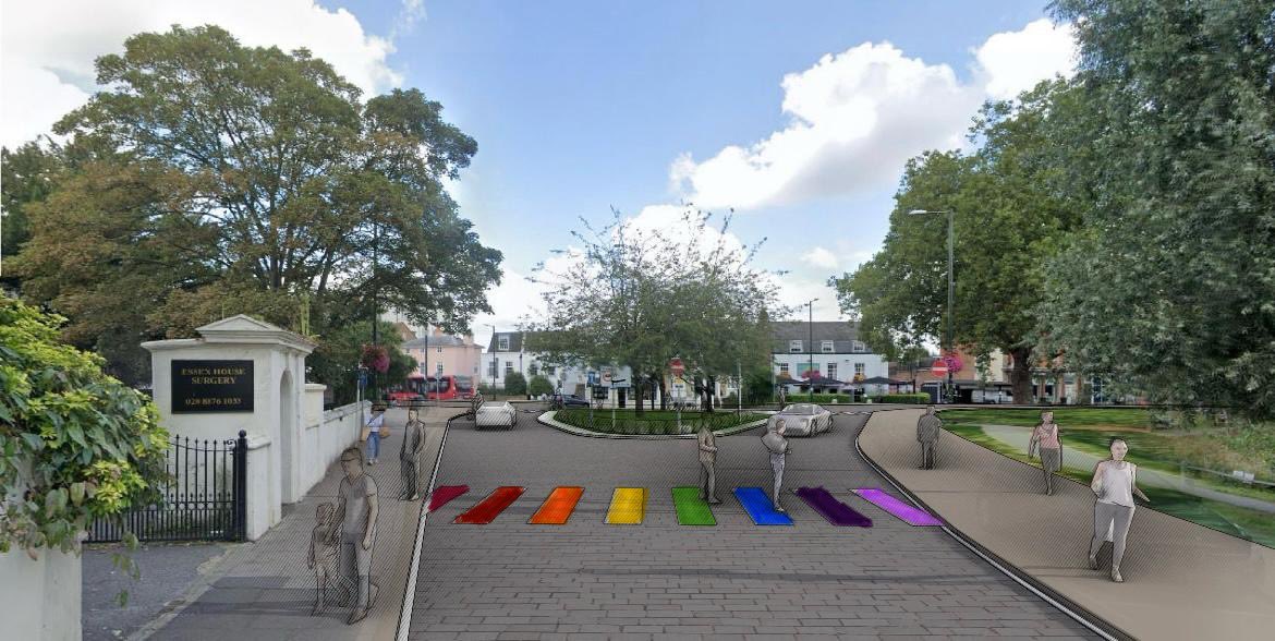 Would you like to see a rainbow crossing in Barnes? The new proposed crossing on Station Road will be the perfect location to celebrate the diversity in our community! @CllrMillum