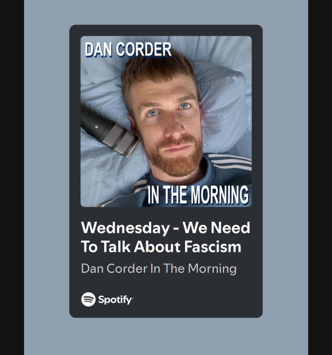DanCorderOnAir's tweet photo. We need to talk about the rise of fascism, and a crucial court case which will decide whether millions of South Africans get social grants. That’s today’s show. Listen here 🎙️

Spotify https://t.co/2kiIEOCooM 

Apple https://t.co/lNzAqvzND4 https://t.co/iVhgJEbiZX