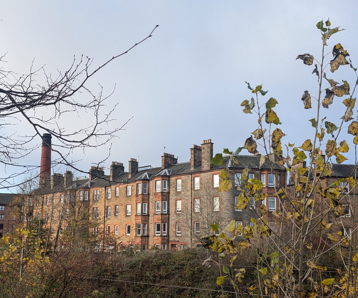 On my run... Hermand Cresent from Shandon Crescent, Edinburgh EH11