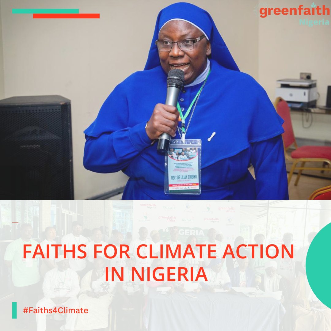 greenfaithng1's tweet photo. Faith leaders gather to demand for climate justice and a transition to 100% renewable energy for all communities in Nigeria
#Faiths4Climate #FossilFreeNigeria #CleanUpOgoni #NigeriaBeyondFossilFuel #Faiths4NDCs https://t.co/00oPo1jsif