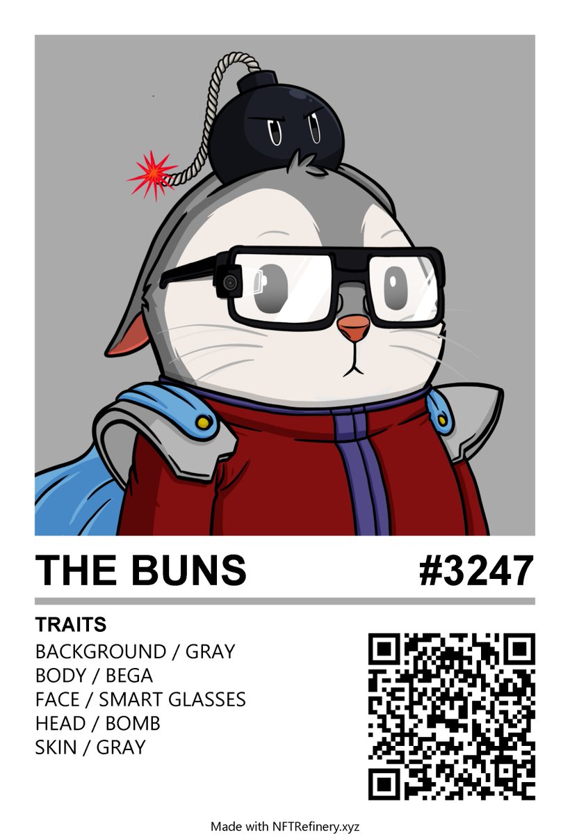 OneBunEveryday's tweet photo. THE BUNS #3247  

Bomb Smart Vega for sale 💣

Created at https://t.co/1paXbMI65C https://t.co/McjuzGLmRQ