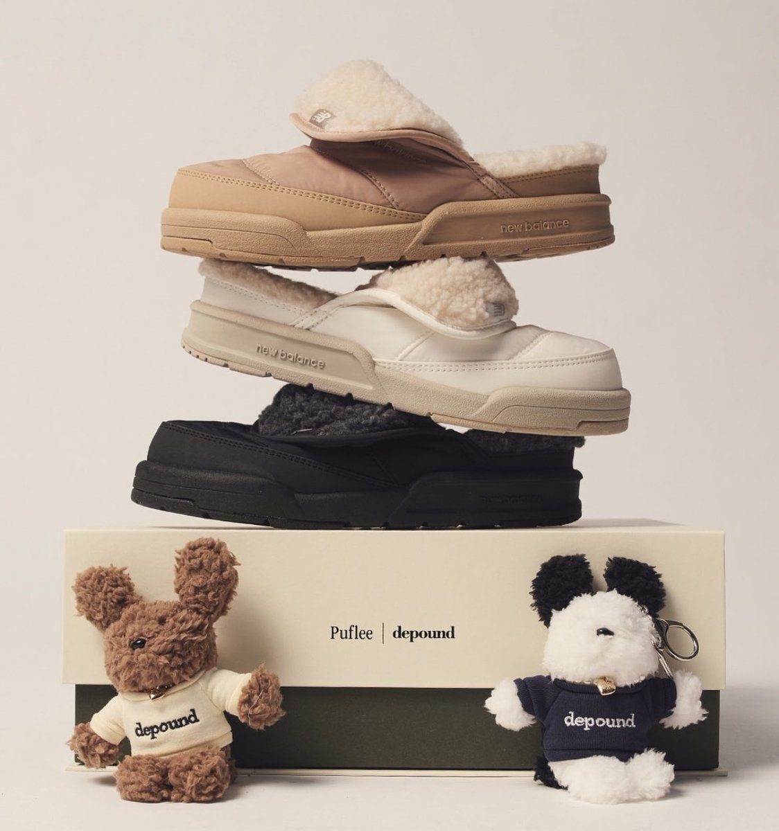 韓国限定ニューバランスnew balance ボアシューズ