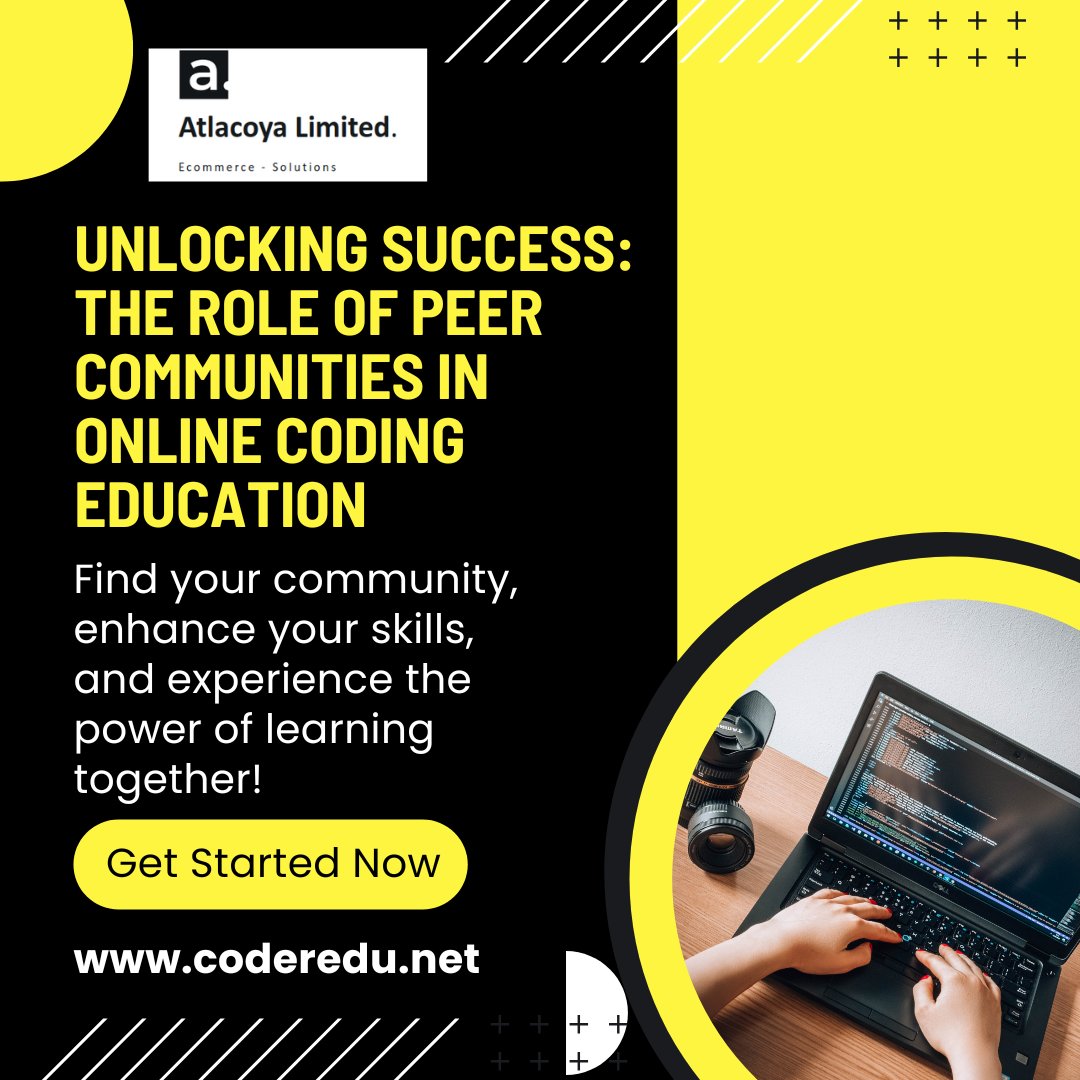 coder_edu2023's tweet image. In today’s online coding landscape, peer communities provide more than just support – they become integral to a coder’s journey. #OnlineCoding #PeerSupport