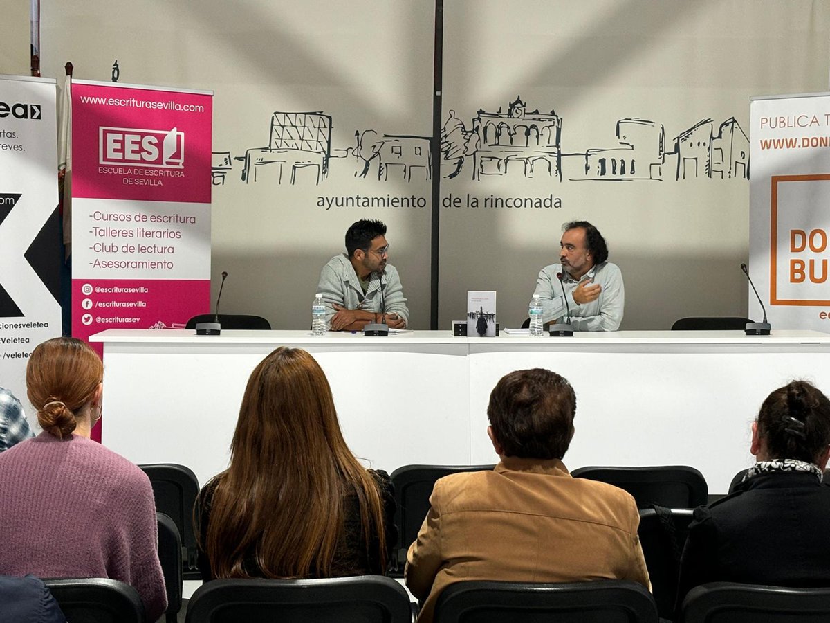 LaRinconada_Web's tweet photo. @donbukeditorial organiza la novena edición de su Encuentro de Escritores.
El ENES es un evento pionero a nivel nacional que pretende dar voz y protagonismo a los autores y a las autoras noveles..
#LaRinconada #Cultura #OtoñoLiterario
https://t.co/0W6G3uKb2g https://t.co/eok4G817Mb