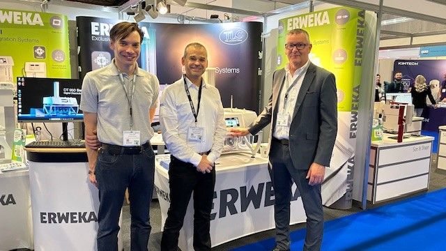 TotalLabService's tweet image. We're @LABINNOVATIONS again today and tomorrow - come and take a look at our ERWEKA tablet testing equipment.