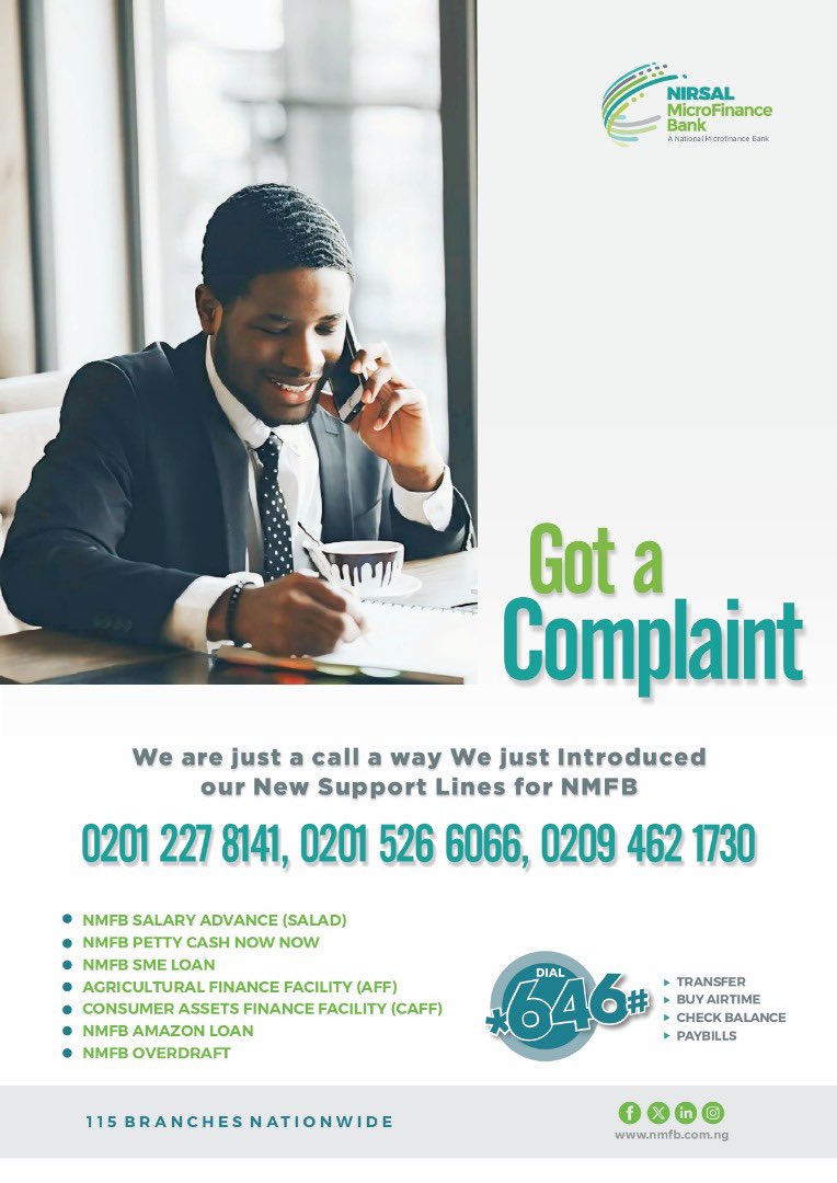 For complaints, requests, or inquiries? Our new lines are here to make reaching us easier than ever! Connect with us directly and get the support you need.  #CustomerCare #nmfbcares #easilyaccessible  no