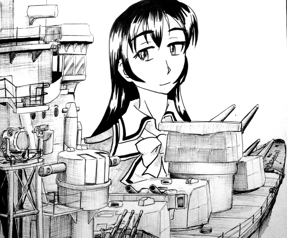 #今月描いた絵を晒そう
色紙。 