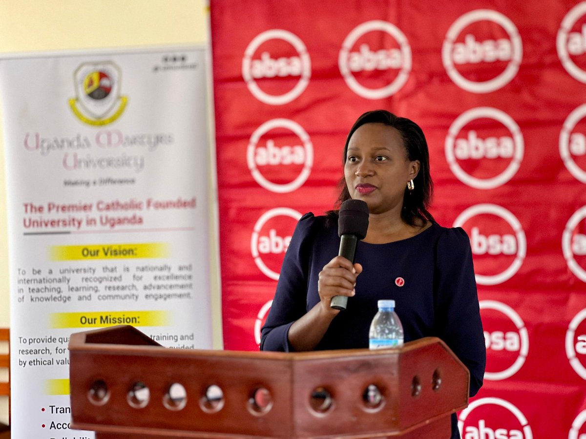 Joel Mujuni (@musinguzijoel_) on Twitter photo Educative session with Mrs. Pamela Turyatunga, Sustainability Manager <a href="/AbsaUganda/">Absa Bank Uganda</a> about financial literacy. Educative session with Mrs. Pamela Turyatunga, Sustainability Manager <a href="/AbsaUganda/">Absa Bank Uganda</a> about financial literacy.