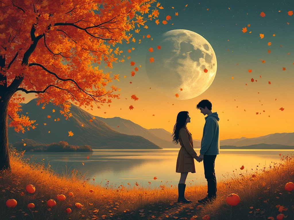 Nachokeys21's tweet image. #vss365 #ardor 

‘Nearly November; I’ll Never Forget’

She has autumn 
on her breath;
ardor for dying leaves,
pounding them to pigment,
mortar and pestle, 
carmine and cadmium
pushed into cheeks.

Her smile’s as full 
as the harvest moon,
a mirror of sunlight,
showing on the dark