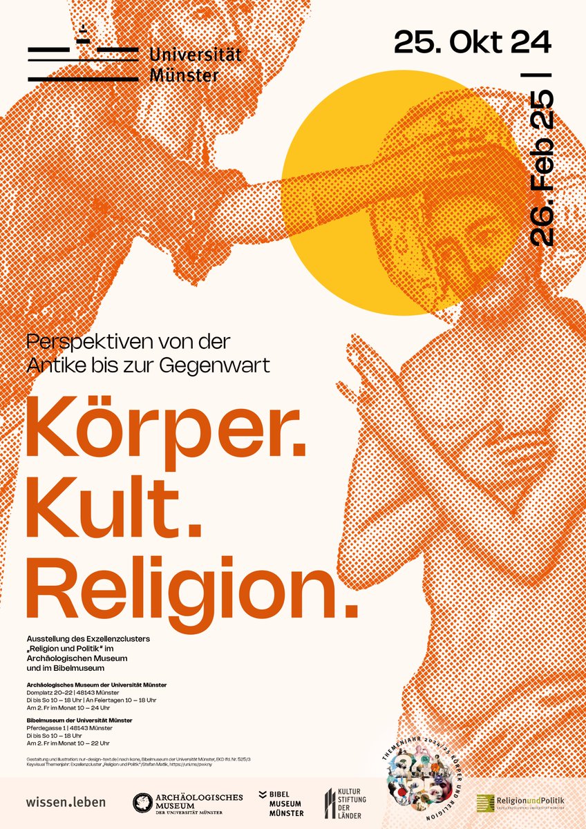 Kulturstiftung der Länder (@laenderkultur) on Twitter photo Der Körper als Gegenstand religiöser Vorstellungen – weltweit und im Laufe der Geschichte – steht im Zentrum einer von der <a href="/LaenderKultur/">Kulturstiftung der Länder</a> geförderten Ausstellung des Exzellenzclusters „Religion und Politik“ der <a href="/uni_muenster/">Universität Münster</a>.
➡️kulturstiftung.de/koerper-kult-r… Der Körper als Gegenstand religiöser Vorstellungen – weltweit und im Laufe der Geschichte – steht im Zentrum einer von der <a href="/LaenderKultur/">Kulturstiftung der Länder</a> geförderten Ausstellung des Exzellenzclusters „Religion und Politik“ der <a href="/uni_muenster/">Universität Münster</a>.
➡️kulturstiftung.de/koerper-kult-r…