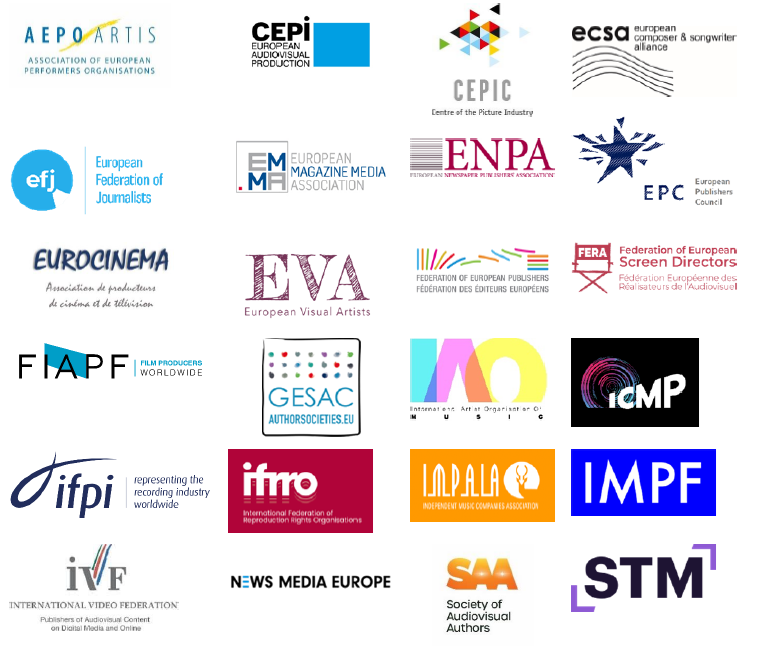 EVA and 23 🇪🇺 cultural &amp; creative organisations call for effective #AIAct implementation for:

📝 Licensing market
🤖 Responsible AI innovation
🧑‍🎨 Authors' rights protection
💰 Fair compensation
⚖️ Accountability

Read our letter to EU policymakers ➡️ bit.ly/4foswW7