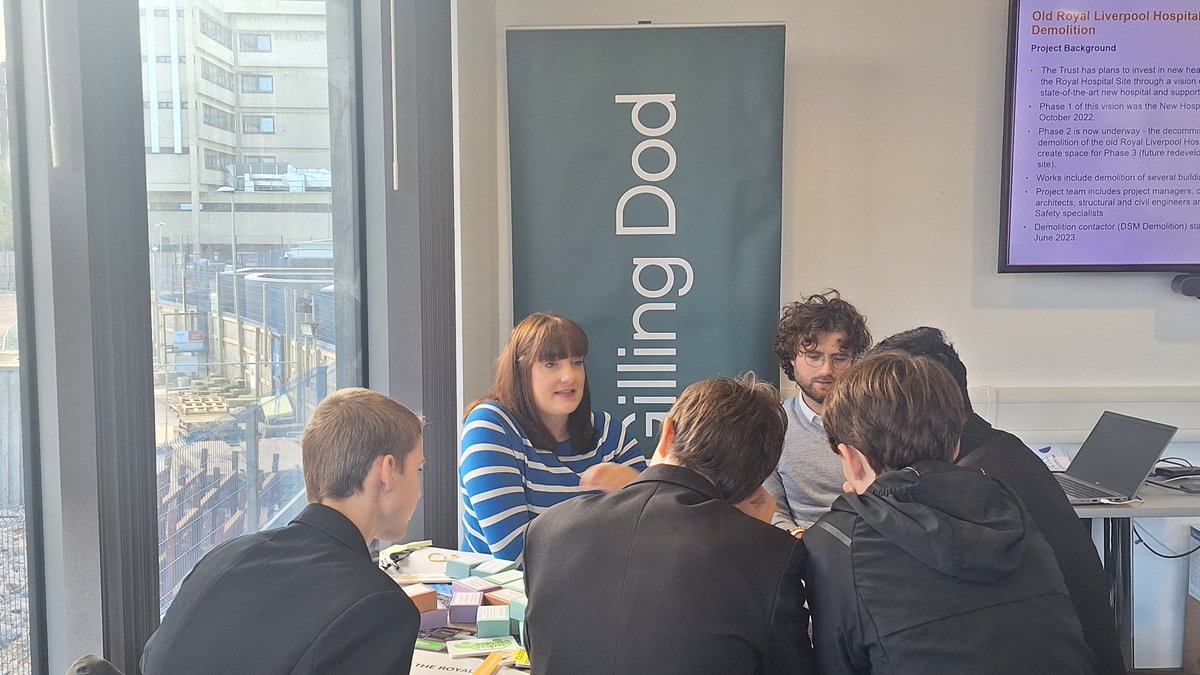 Ahead Partnership (@aheadp_ship) on Twitter photo 🏗️We recently collaborated with <a href="/ArcadisUK/">Arcadis UK</a> to bring Yr 9 students from @westderbyschool to visit the new Royal Liverpool University Hospital & gain unique insights into the #skills & #careers involved in the safe demolition of the old hospital site.
#ESG #BuiltEnvironment 🏗️We recently collaborated with <a href="/ArcadisUK/">Arcadis UK</a> to bring Yr 9 students from @westderbyschool to visit the new Royal Liverpool University Hospital & gain unique insights into the #skills & #careers involved in the safe demolition of the old hospital site.
#ESG #BuiltEnvironment