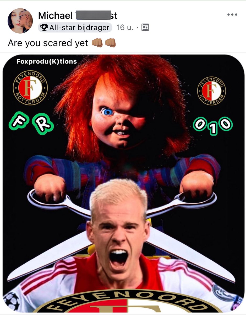 Matchday!!! 
#feyenoordfactory #klassieker #killthescum 😎😈✂️