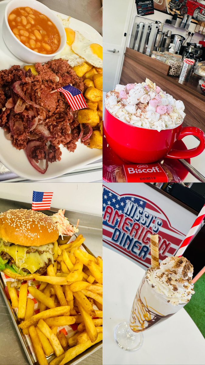 It’s Wednesday 😍
£10 any burger meal day 🍔🍟
Kids meals only £5 or under.
Come &amp; support your local independent business 🇺🇸