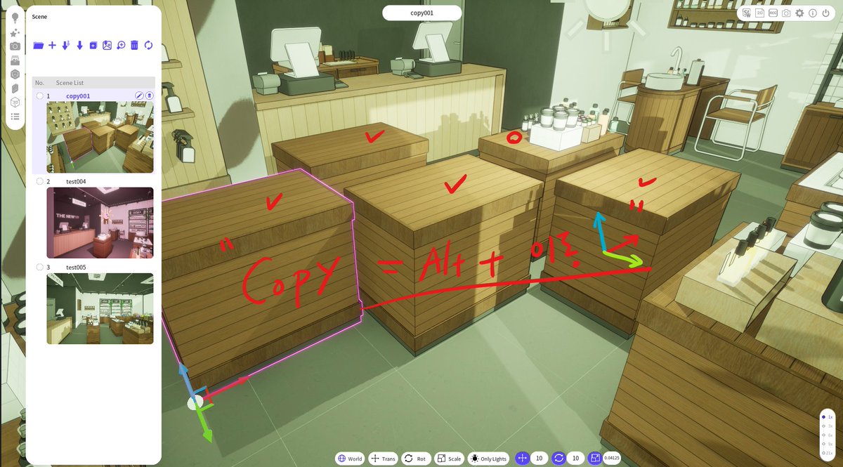 스냅툰 업데이트 소식!!
1. 장면 셋팅 값 불러오기 (스타일과 카메라설정)
2. 불러오기한 스케치업 오브젝트의 복사!!
3. 이제 클릭만해도 재질탭에서 재질 셋팅을 확인할 수 있습니다.(마우스포인트기준)

서로다른 장면의 셋팅값을 불러올 수 있습니다. Sntp 파일을 찾아서 분위기 셋팅 정보를