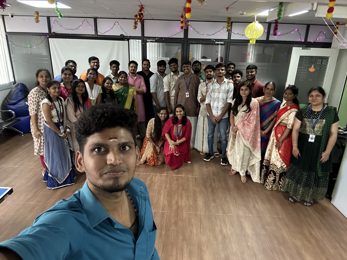 lnqtech's tweet photo. 𝐃𝐞𝐞𝐩𝐚𝐯𝐚𝐥𝐢 𝐂𝐞𝐥𝐞𝐛𝐫𝐚𝐭𝐢𝐨𝐧𝐬

Building our characters to be socially responsible, we L&amp;Q Technologies celebrated Deepavali by lighting diyas, creating colorful rangoli, preparing sweets and sharing these among us. 

We wish you and your family a Happy Deepavali! https://t.co/juZJtvWlj0