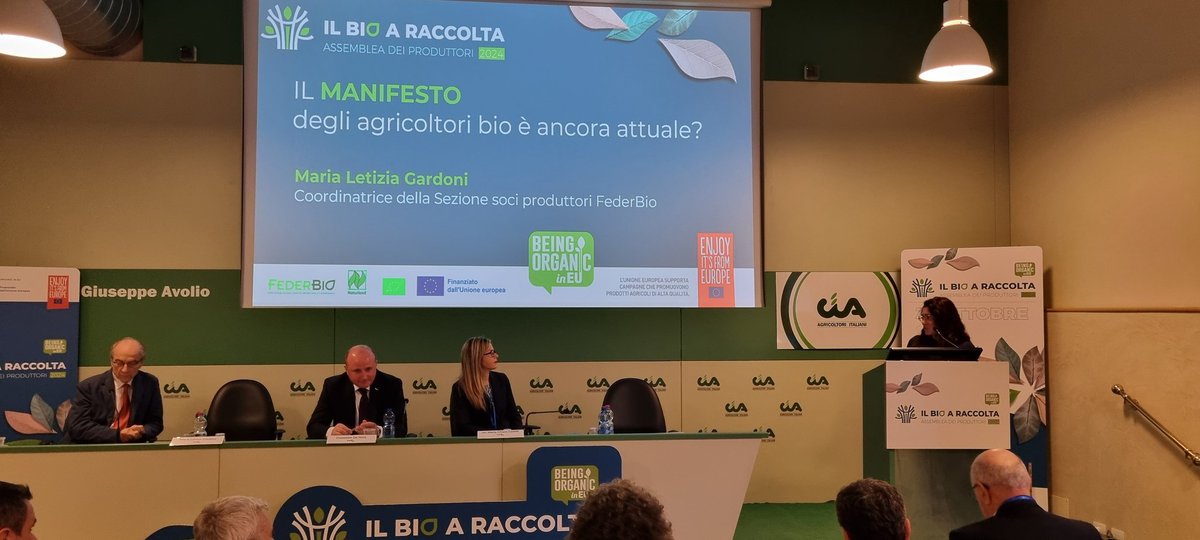 📢 Il Manifesto dei Produttori è ancora attuale?
Maria Letizia Gardoni, Coordinatore della Sezione Soci Produttori FederBio, ci guida nel capire cosa è cambiato e quali sono le priorità del Manifesto per i produttori bio.
<a href="/coldiretti/">Coldiretti</a>