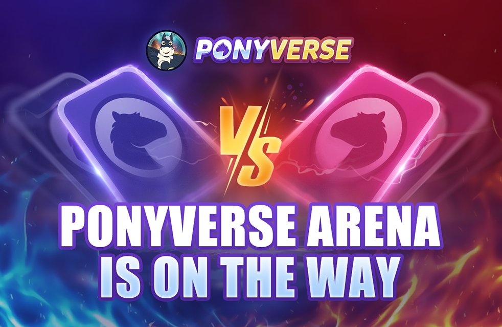 Ponyverseio's tweet photo. 🆕Thrilling ! The Ponyverse Arena is on the way👾

🦄 Challenge with your best card decks!  Win PvP battles and score amazing rewards for victory🎁

Prep for battle:
1️⃣Collect as many cards as you can
2️⃣Upgrade your existing cards

⚡️The more you prepare, the better your chances https://t.co/MQZ8JOWj2i