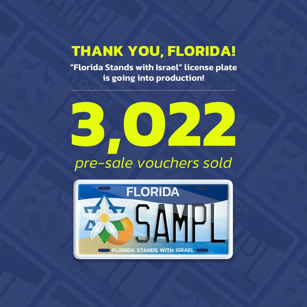 FSWI_'s tweet image. 🙏🏻 Thank you to everyone who helped make this campaign a success! 3,022 pre-sale vouchers were sold by the statute expiration date.

📦 Folks will be able to continue pre-ordeing the plates once there is a ship date. Voucher purchases are temporarily disabled as the state ceases…
