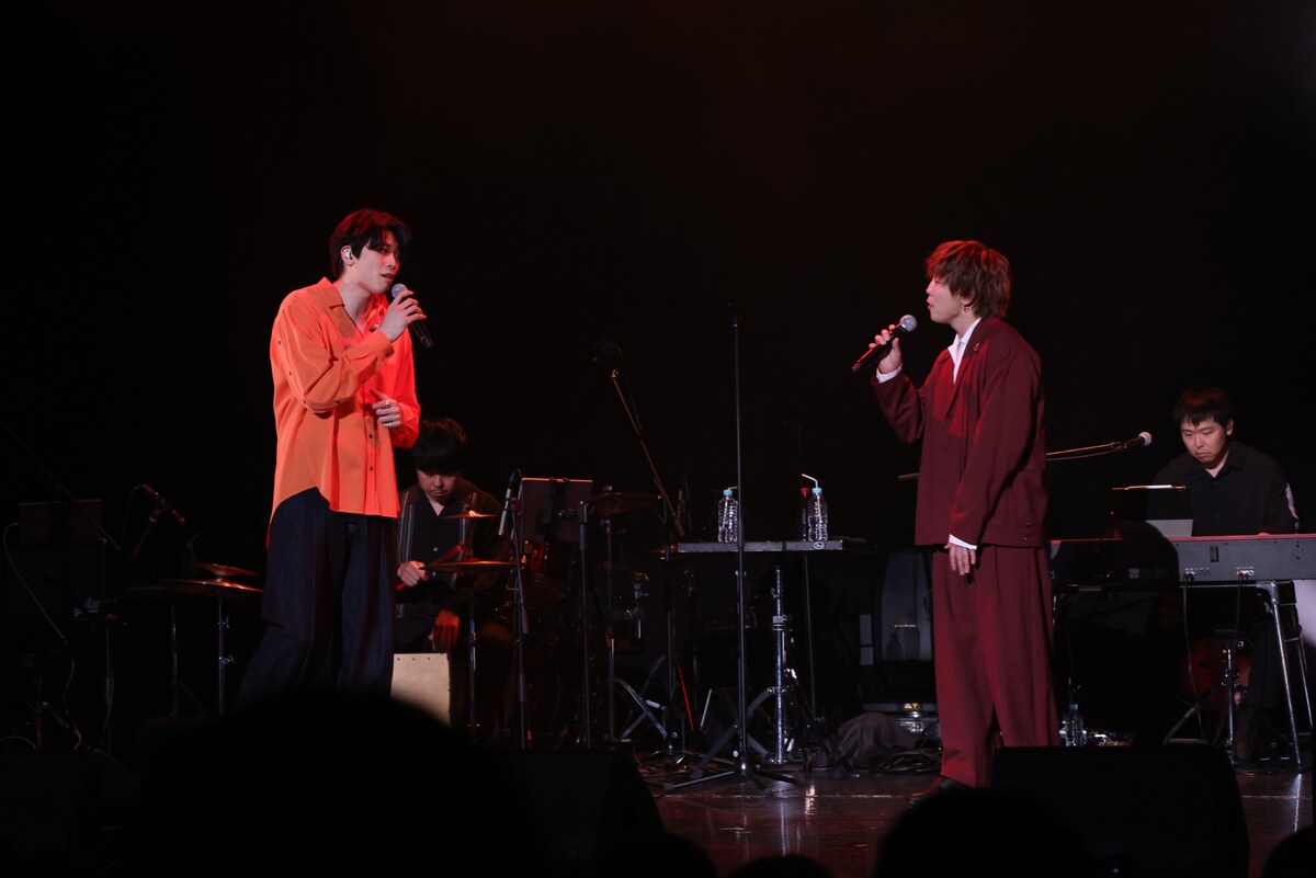 stage_natalie's tweet photo. 【イベントレポート】東啓介コンサート「Connecting Puzzles vol.2」閉幕、ゲストの内藤大希と「366日」デュエット(舞台写真あり)
https://t.co/PCPNRkyYl7
#ConnectingPuzzles https://t.co/Am9IMTMTzT