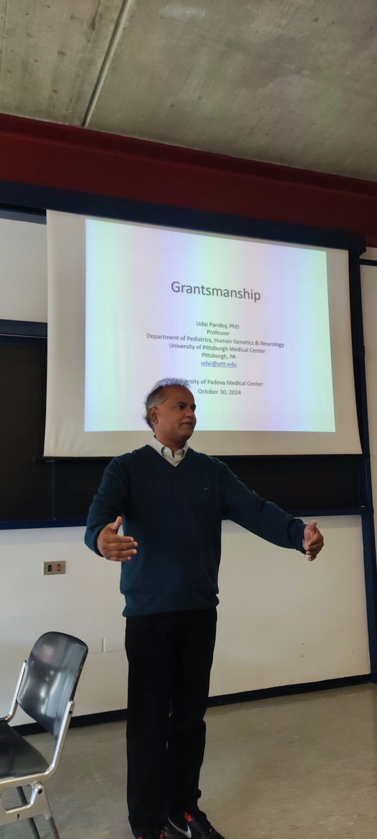 Pennuto Lab (@pennutolab) on Twitter photo Starting our Grant writing workshop with @Pandey_Udaibhan at the <a href="/dsb_unipd/">@dsb_unipd</a> <a href="/UniPadova/">Università di Padova</a> Starting our Grant writing workshop with @Pandey_Udaibhan at the <a href="/dsb_unipd/">@dsb_unipd</a> <a href="/UniPadova/">Università di Padova</a>